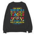 You Don't Scare Me I'm A Special Education Teacher SPED Unisex Sweatshirt, trending gift You Don't Scare Me I'm A Special Education Teacher SPED Unisex Sweatshirt, trending gift