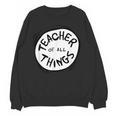 Dr Seuss Teacher Of All Things Red Emblem Unisex Sweatshirt, trending gift