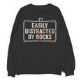 Easily Distracted By Rocks Geology Teacher Unisex Sweatshirt, trending gift Easily Distracted By Rocks Geology Teacher Unisex Sweatshirt, trending gift