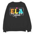 ELA Squad Teacher Back To School English Language Arts Unisex Sweatshirt, English Teacher Gifts, trending gift ELA Squad Teacher Back To School English Language Arts Unisex Sweatshirt, English Teacher Gifts, trending gift