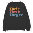 English Teacher Their There Theyre Grammar Men Women Unisex Sweatshirt, English Teacher Gifts, trending gift English Teacher Their There Theyre Grammar Men Women Unisex Sweatshirt, English Teacher Gifts, trending gift