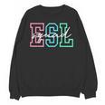 ESL Squad Teacher English As A Second Language Unisex Sweatshirt, Esl Teacher Gifts, English Teacher Gifts, trending gift ESL Squad Teacher English As A Second Language Unisex Sweatshirt, Esl Teacher Gifts, English Teacher Gifts, trending gift