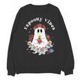 Espooky Vibes Maestra Halloween Spanish Mexican Teacher Unisex Sweatshirt, trending gift Espooky Vibes Maestra Halloween Spanish Mexican Teacher Unisex Sweatshirt, trending gift