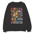 Everyone Is Welcome Here Tshirt Idaho Teacher Support Retro Unisex Sweatshirt, trending gift Everyone Is Welcome Here Tshirt Idaho Teacher Support Retro Unisex Sweatshirt, trending gift
