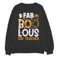 Faboolous ESL ESOL Teacher Spooky Teacher Halloween Costume For Men Women Unisex Sweatshirt, Esl Teacher Gifts, trending gift Faboolous ESL ESOL Teacher Spooky Teacher Halloween Costume For Men Women Unisex Sweatshirt, Esl Teacher Gifts, trending gift