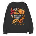Lets Fall In Love With PE Teacher Thanksgiving Unisex Sweatshirt, Pe Teacher Gifts, trending gift Lets Fall In Love With PE Teacher Thanksgiving Unisex Sweatshirt, Pe Teacher Gifts, trending gift
