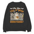 Are You Fall o Ween Directions Halloween Skeleton Teacher Unisex Sweatshirt, trending gift
