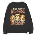 Are You Fall O Ween Directions Teacher Halloween Dog Ghost Unisex Sweatshirt, trending gift Are You Fall O Ween Directions Teacher Halloween Dog Ghost Unisex Sweatshirt, trending gift