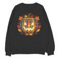Fall Pumpkin Book Lover Spooky Librarian Teacher Halloween Unisex Sweatshirt, trending gift