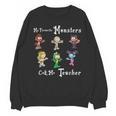 My Favorite Monsters Call Me Teacher Thank Mummy Vampire Bat Unisex Sweatshirt, trending gift My Favorite Monsters Call Me Teacher Thank Mummy Vampire Bat Unisex Sweatshirt, trending gift