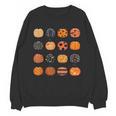 Folk Art Pumpkins Teacher Nurses Admin Witch Halloween Cute Unisex Sweatshirt, trending gift