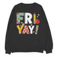 Fri Yay Teacher Happy Friday Friyay Weekend Back To School Unisex Sweatshirt, trending gift