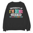 Fun University Of I'm Done Class Of 2025 Teacher Retirement Unisex Sweatshirt, trending gift