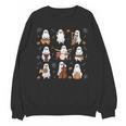 Ghost Music Teacher Halloween Musician Costume Unisex Sweatshirt, trending gift Ghost Music Teacher Halloween Musician Costume Unisex Sweatshirt, trending gift