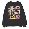 In My Glowing Teacher Era Teaching Back To School Unisex Sweatshirt, trending gift