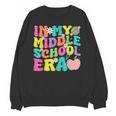 Groovy In My Middle School Era Back To School Teacher Unisex Sweatshirt, Groovy Teacher Gifts, trending gift Groovy In My Middle School Era Back To School Teacher Unisex Sweatshirt, Groovy Teacher Gifts, trending gift
