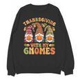 Groovy Thanksgiving With My Gnomie Women Teacher Fall Gnome Unisex Sweatshirt, Groovy Teacher Gifts, trending gift Groovy Thanksgiving With My Gnomie Women Teacher Fall Gnome Unisex Sweatshirt, Groovy Teacher Gifts, trending gift