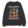 We All Grow At Different Rates Back To School Teacher Unisex Sweatshirt, trending gift We All Grow At Different Rates Back To School Teacher Unisex Sweatshirt, trending gift
