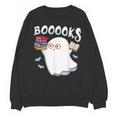 Halloween Books Librarian English Teacher Reader Reading Unisex Sweatshirt, English Teacher Gifts, trending gift