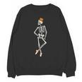 Halloween Skeleton Tap Dance Ballet Dance Teacher Unisex Sweatshirt, trending gift