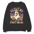 Halloween Teacher You Can't Scare Me I Teach First Grade Unisex Sweatshirt, First Grade Teacher Gifts, trending gift Halloween Teacher You Can't Scare Me I Teach First Grade Unisex Sweatshirt, First Grade Teacher Gifts, trending gift
