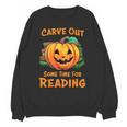Halloween Teacher Librarian Pumpkin Reading Books Men Women Kids Unisex Sweatshirt, trending gift Halloween Teacher Librarian Pumpkin Reading Books Men Women Kids Unisex Sweatshirt, trending gift