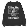 Halloween Teacher Math I'Ll Just Wait Until It's Quiet Unisex Sweatshirt, trending gift Halloween Teacher Math I'Ll Just Wait Until It's Quiet Unisex Sweatshirt, trending gift