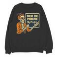 Halloween Teacher Six Seven Meme 6 7 Skeleton Spooky Costume Unisex Sweatshirt, trending gift Halloween Teacher Six Seven Meme 6 7 Skeleton Spooky Costume Unisex Sweatshirt, trending gift