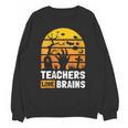 Halloween Teachers Science Math Teachers Love Brains Unisex Sweatshirt, Science Teacher Gifts, trending gift Halloween Teachers Science Math Teachers Love Brains Unisex Sweatshirt, Science Teacher Gifts, trending gift