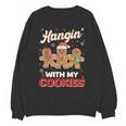 Hangin With My Cookies Gingerbread Man Xmas Teacher Unisex Sweatshirt, trending gift Hangin With My Cookies Gingerbread Man Xmas Teacher Unisex Sweatshirt, trending gift