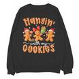Hangin With My Cookies Gingerbread Men Women Xmas Teacher Unisex Sweatshirt, trending gift Hangin With My Cookies Gingerbread Men Women Xmas Teacher Unisex Sweatshirt, trending gift
