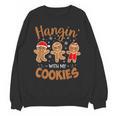 Hangin With My Cookies Gingerbread Women Christmas Teacher Unisex Sweatshirt, trending gift Hangin With My Cookies Gingerbread Women Christmas Teacher Unisex Sweatshirt, trending gift
