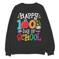 Happy 100th Day Of School Teachers 100 Days Of School Kids Unisex Sweatshirt, trending gift Happy 100th Day Of School Teachers 100 Days Of School Kids Unisex Sweatshirt, trending gift