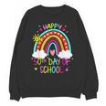 Happy 50th Days Of School Rainbow Teacher 50 Days Smarter Unisex Sweatshirt, trending gift Happy 50th Days Of School Rainbow Teacher 50 Days Smarter Unisex Sweatshirt, trending gift