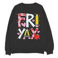 Happy Fri-Yay Teacher Back To School Friday Lovers Unisex Sweatshirt, trending gift Happy Fri-Yay Teacher Back To School Friday Lovers Unisex Sweatshirt, trending gift
