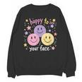 Happy To See Your Face Smile Face Teacher Back To School Unisex Sweatshirt, trending gift Happy To See Your Face Smile Face Teacher Back To School Unisex Sweatshirt, trending gift