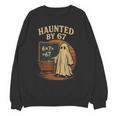 Haunted By 67 Ghost Math Joke Student Halloween Nerd Teacher Unisex Sweatshirt, trending gift Haunted By 67 Ghost Math Joke Student Halloween Nerd Teacher Unisex Sweatshirt, trending gift