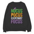 Hocus Pocus Everybody Focus Teacher Halloween Unisex Sweatshirt, trending gift