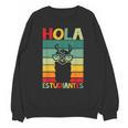 Hola Estudiantes Spanish Teacher Back To School 2025 Unisex Sweatshirt, trending gift Hola Estudiantes Spanish Teacher Back To School 2025 Unisex Sweatshirt, trending gift