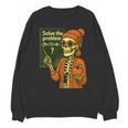 HUGvyn Halloween Skeleton Six Seven 67 Meme PEMDAS Teacher Unisex Sweatshirt, trending gift HUGvyn Halloween Skeleton Six Seven 67 Meme PEMDAS Teacher Unisex Sweatshirt, trending gift