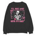 I'Ll Just Wait Until It's Quiet Spooky Teacher Halloween Unisex Sweatshirt, trending gift