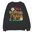 I’m Bilingual I Haha And Jaja Spanish Teacher Bilingual For Men Women Girls Kids Unisex Sweatshirt, trending gift