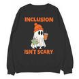 Inclusion Isn't Scary Shirt Halloween SLP Sped Teacher Unisex Sweatshirt, trending gift