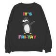 It's Fri-Yay Dabbing Penguin Friday Weekend Teacher Student Unisex Sweatshirt, trending gift It's Fri-Yay Dabbing Penguin Friday Weekend Teacher Student Unisex Sweatshirt, trending gift