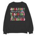 Jolliest Bunch Of Teachers This Side Of The Playground X-Mas Unisex Sweatshirt, trending gift Jolliest Bunch Of Teachers This Side Of The Playground X-Mas Unisex Sweatshirt, trending gift