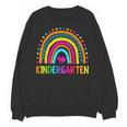 Kindergarten Rainbow Girls Boys Teacher First Day Of School Unisex Sweatshirt, trending gift Kindergarten Rainbow Girls Boys Teacher First Day Of School Unisex Sweatshirt, trending gift