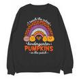 Kindergarten Teacher Pumpkin Patch Cute Unisex Sweatshirt, trending gift
