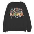 Kindergarten Teacher Wildflower Back To School Floral Outfit Men Women Unisex Sweatshirt, trending gift Kindergarten Teacher Wildflower Back To School Floral Outfit Men Women Unisex Sweatshirt, trending gift