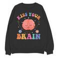 Kiss Your Brain Sped Teacher Appreciation Back To School Kid Unisex Sweatshirt, trending gift