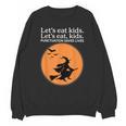Let's Eat Kids Punctuation Saves Live Witch Grammar Teacher Unisex Sweatshirt, trending gift Let's Eat Kids Punctuation Saves Live Witch Grammar Teacher Unisex Sweatshirt, trending gift